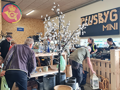 Billede af åbningen af PlusByg i Korsør