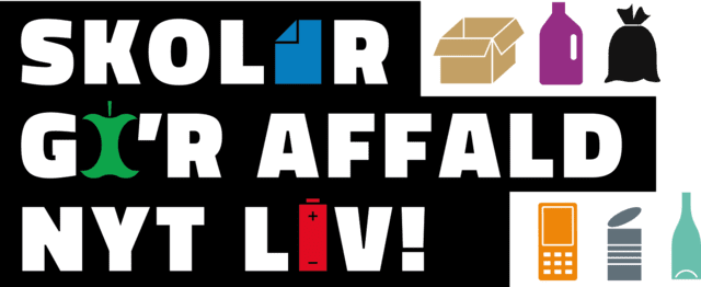 Logo for 'Skoler, der gi'r affald nyt liv'