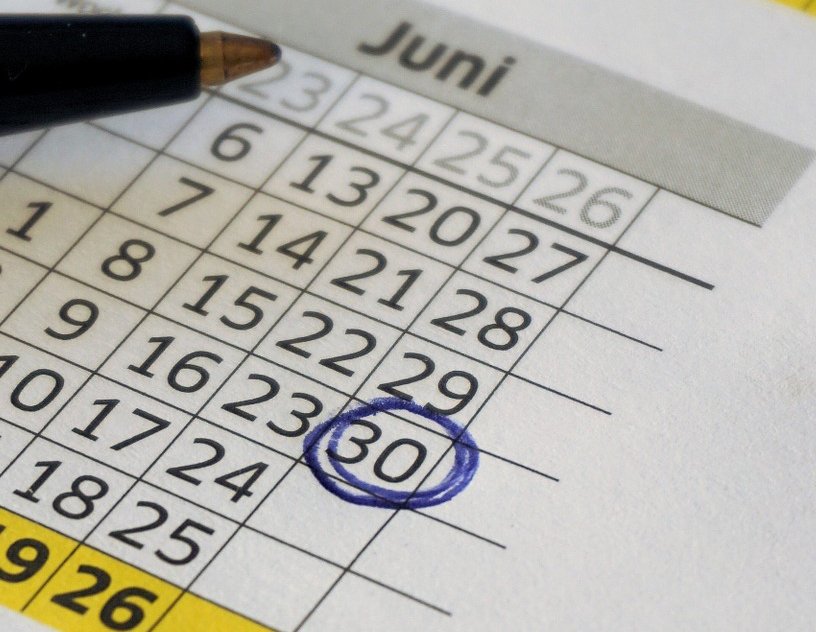 Kalender for tømning