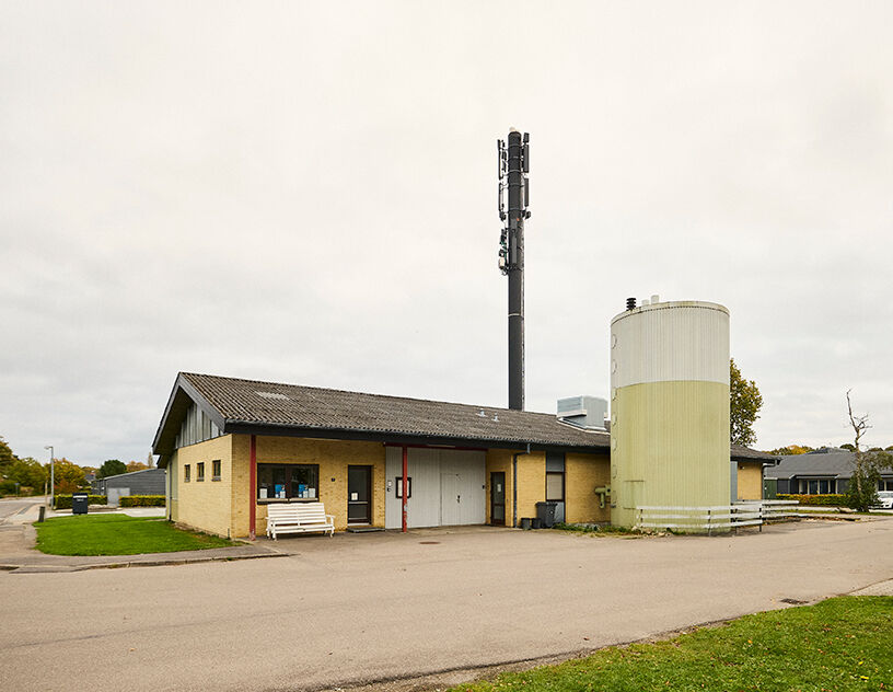 Billede af fjernvarmecentralen på Vibevej i Dianalund