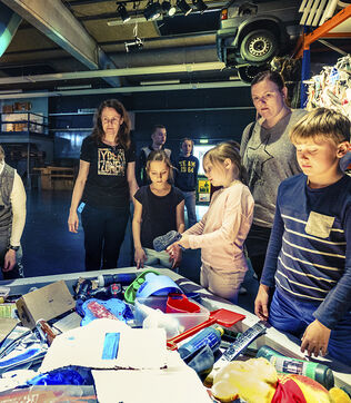 Børn på ekspedition i YderZonen