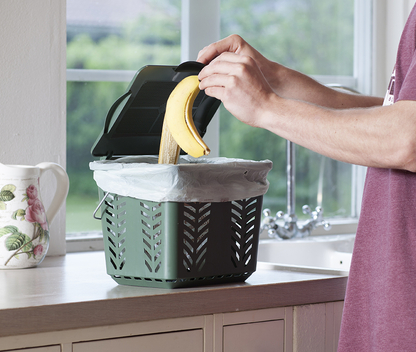 Billede af bananskræl til madaffald
