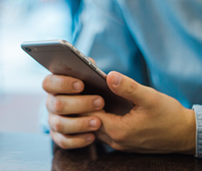 Billede af mobiltelefon