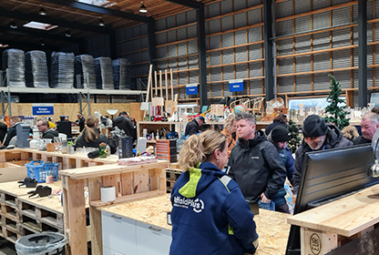 Billede af åbningen af PlusByg i Ringsted