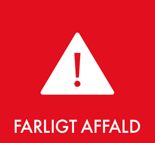 Piktogram for farligt affald