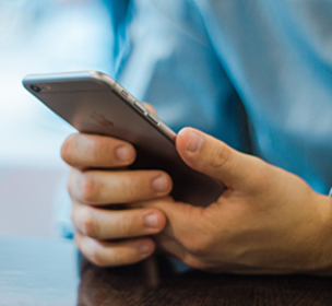 Billede af mobiltelefon