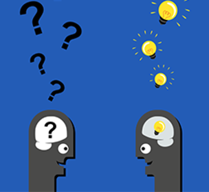 Illustration af FAQ