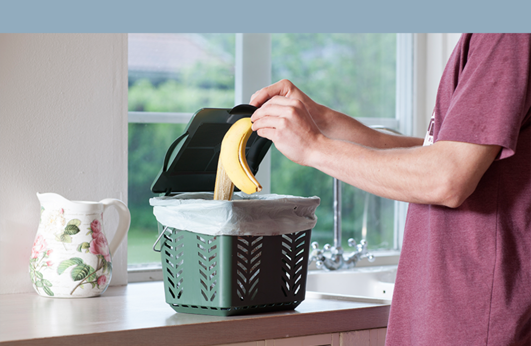 Banan til madaffald