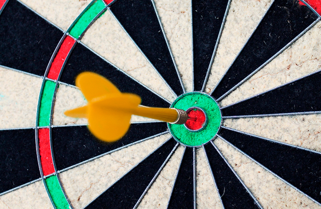 Billede af dartskive
