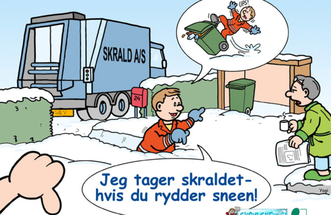 Skovl sne