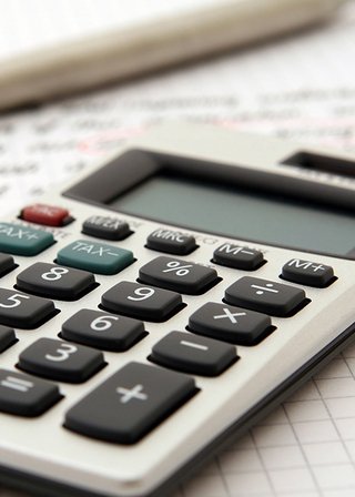 Billede af lommeregner