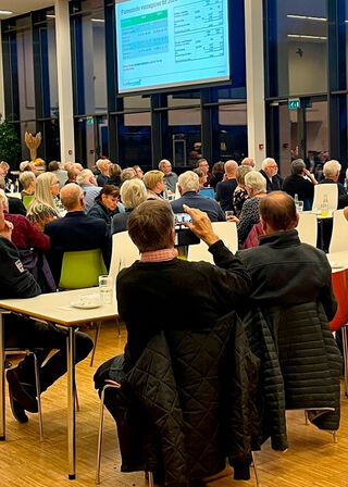 Billede fra kundemøde i Sorø Fjernvarme i 2025