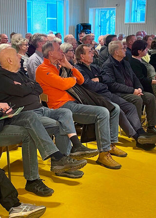 Billede fra informationsmøde i Glumsø