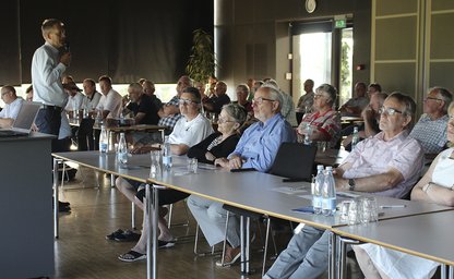 Tilhørere til kundemøde i Sorø Fjernvarme