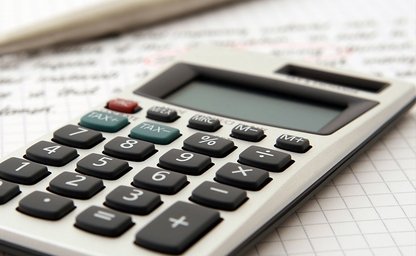 Billede af lommeregner