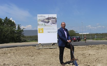 Første spadestik til Sorø Fjernvarme