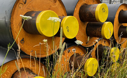 Billede af fjernvarmerør