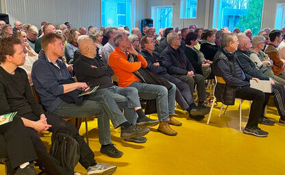 Billede fra informationsmøde i Glumsø